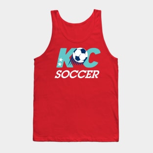 KC Soccer Current Red Tank Top